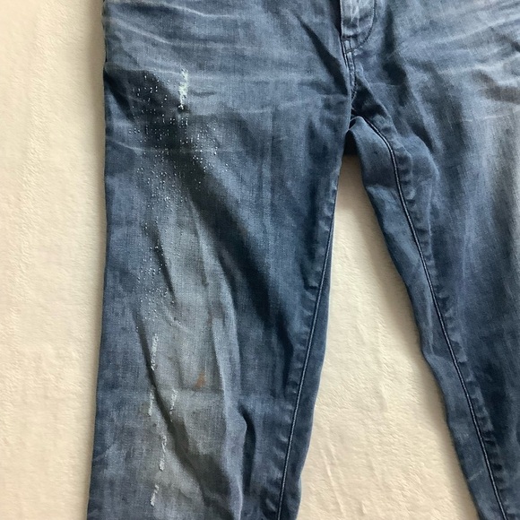 Diesel Women's Skinny Jeans - Dark Blue - Picture 11 of 13